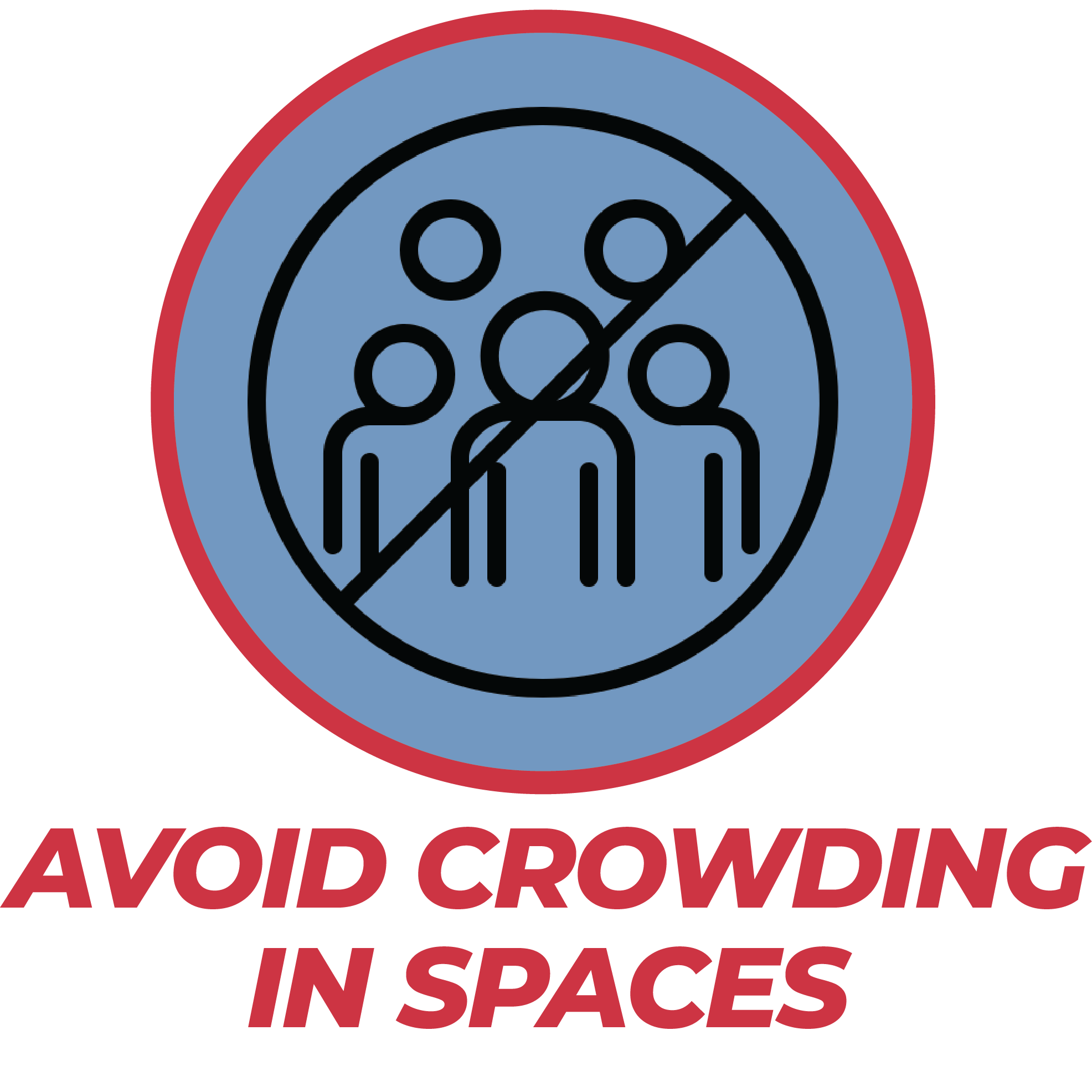 Avoid Crowding in Spaces